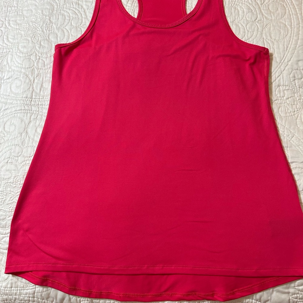 Champion Red Sleeveless Tank Top Athletic Style
